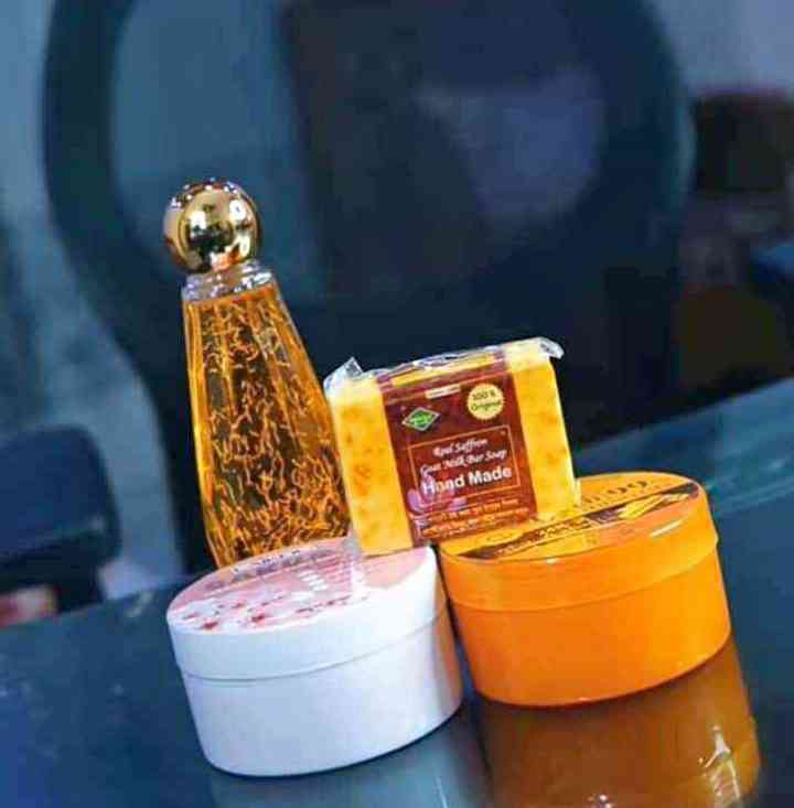 Combo 4 in 1 সিরাম সাবান ক্রিম সুদিং জেল