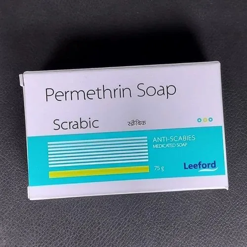 Permethrin Soap for prevention of scabies 75g