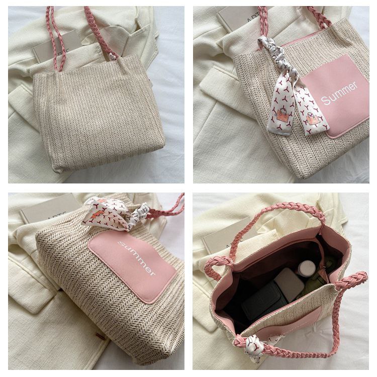 Premium Summer Woven Tote Bag for Women