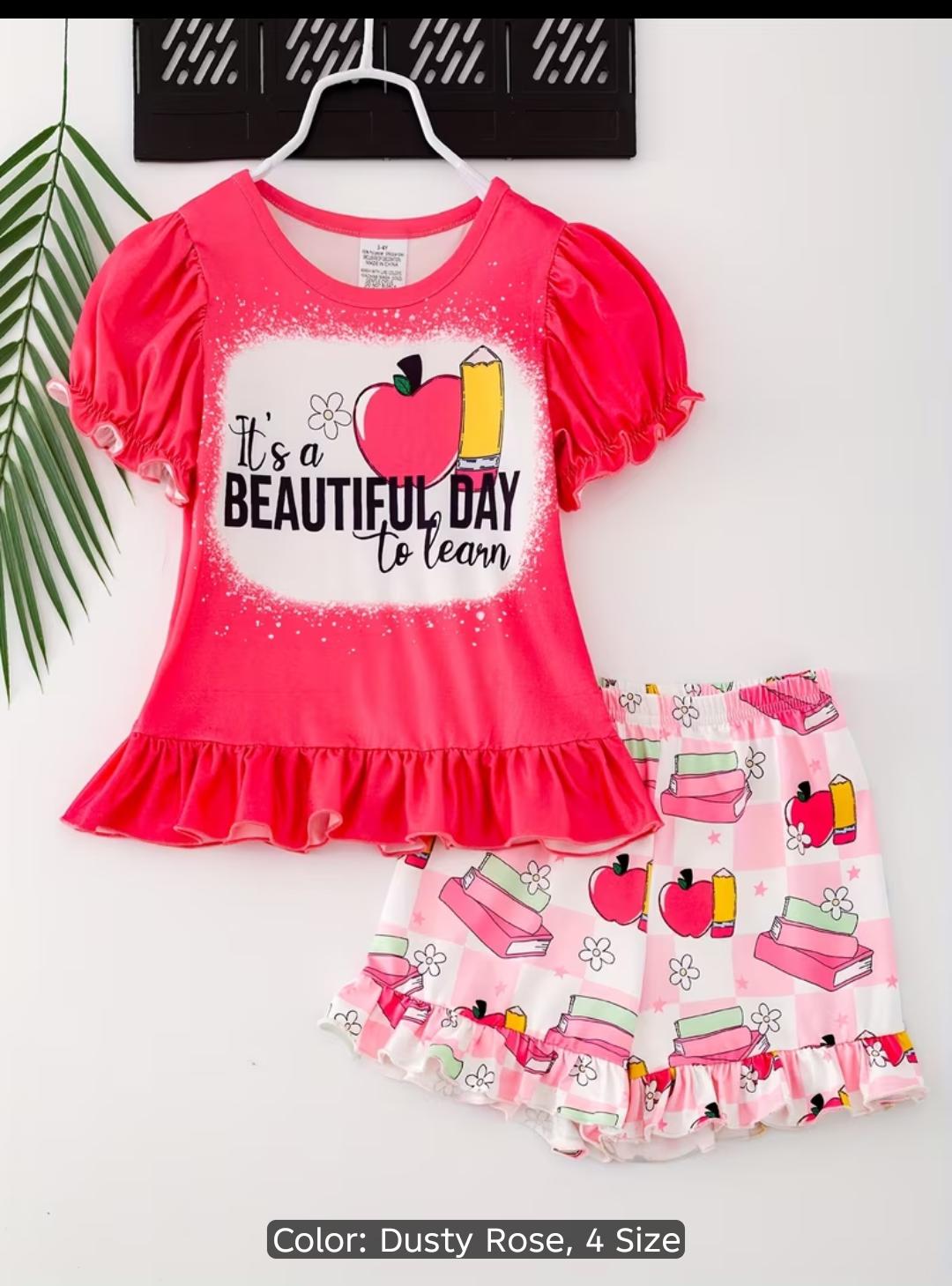 Kids Cotton TShirt and Pant Set