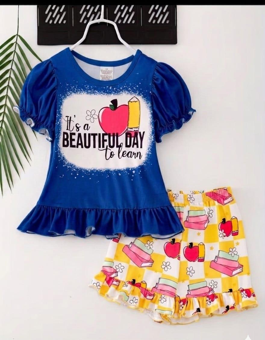 Kids Cotton TShirt and Pant Set