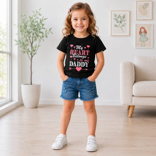 Kids Tshirt and Denim Short Pant Set