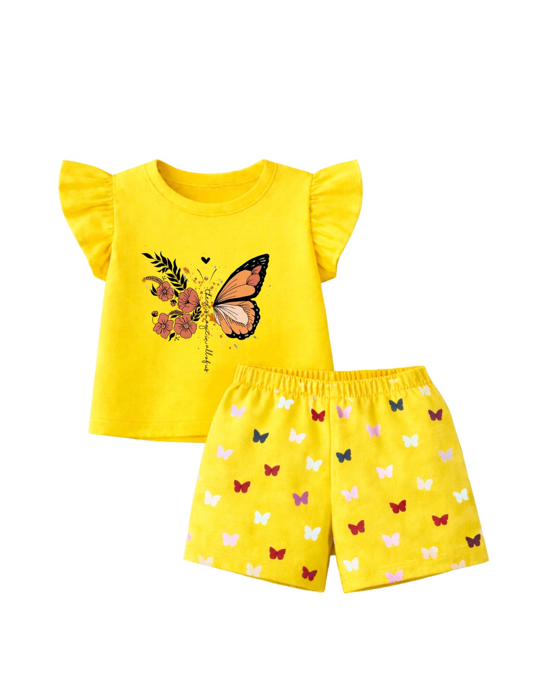 Kids Cotton TShirt and Pant Set