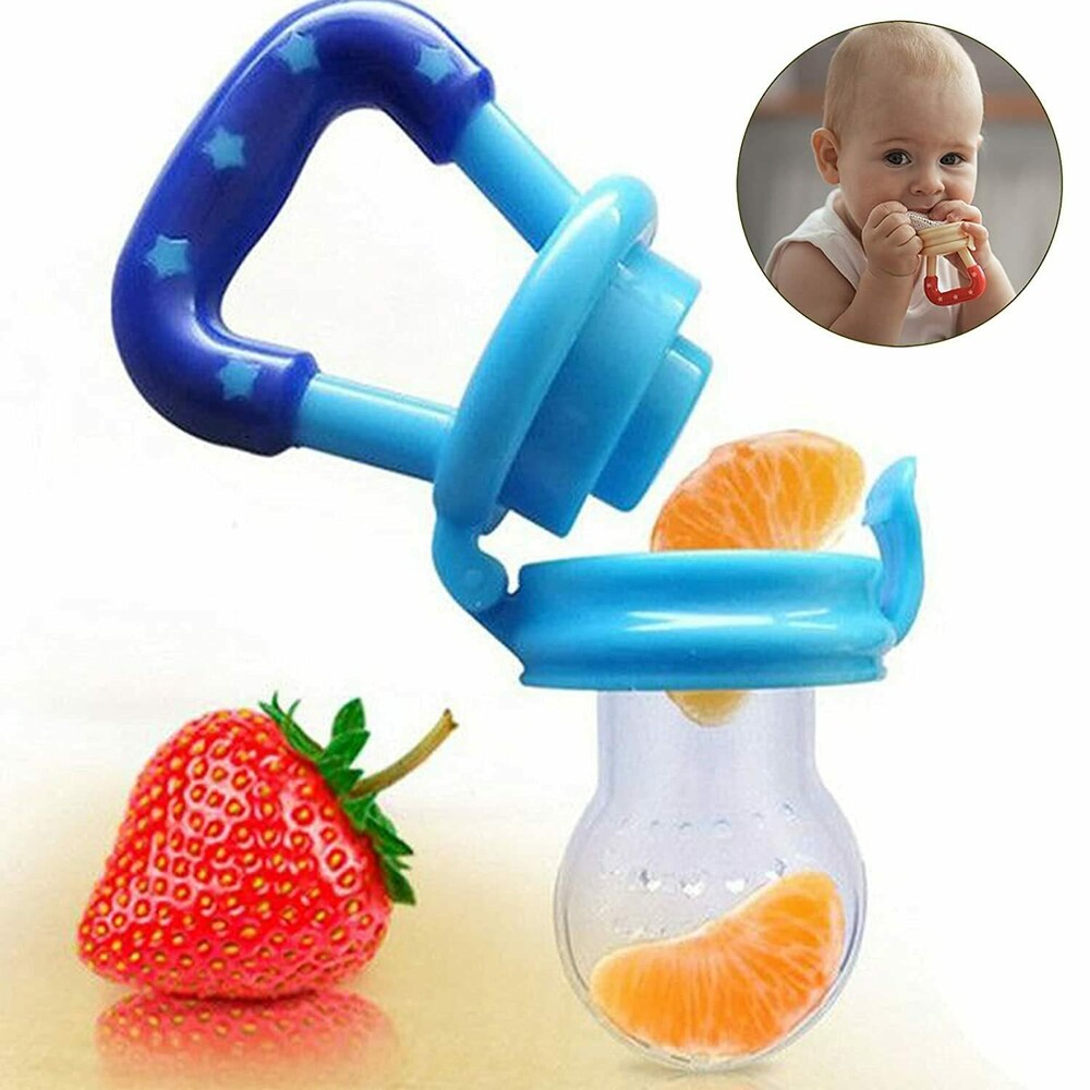 1pcs AppleBear Fruit And Vegetable Nutrition Le Silicone Pacifier 10m+ Multicolor