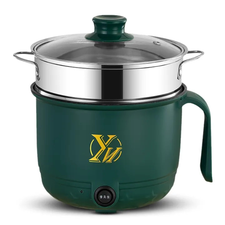 🍚 Electric Panci Non-Stick Mini Rice Cooker – 2 Liter