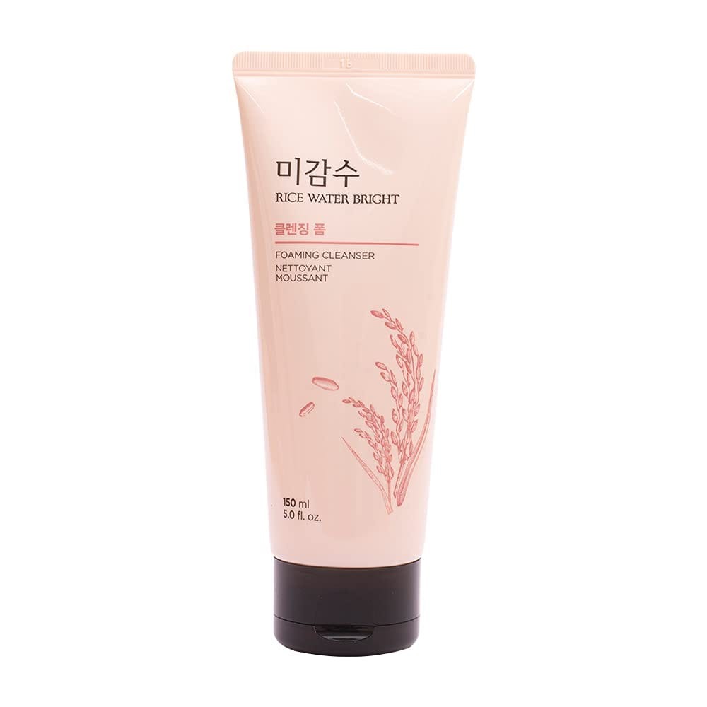 Rice Water Bright Cleansing Foam 150ml | Face Wash for Glowing Skin, Korean Skin Care