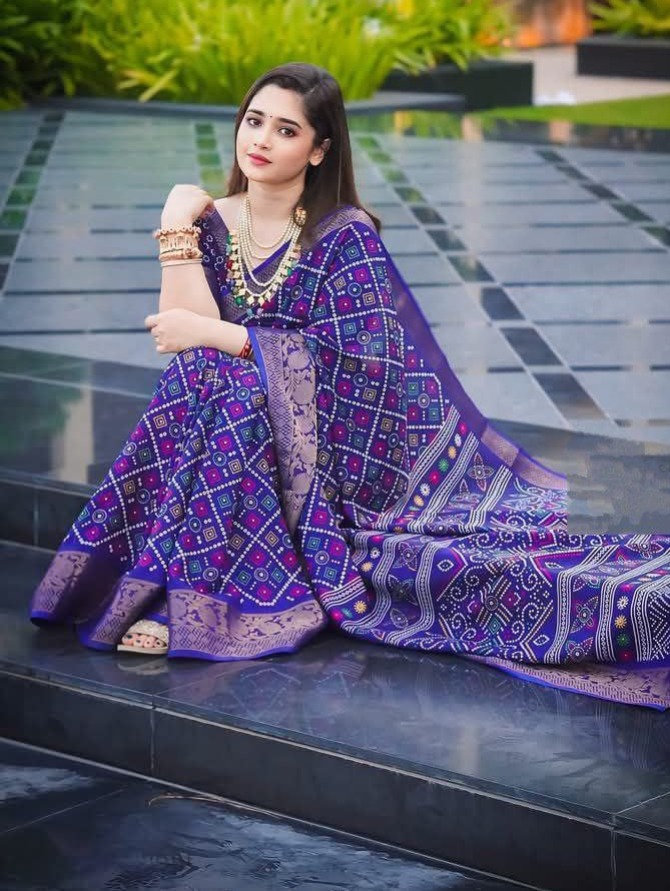Half Silk Saree with Blouse Piece