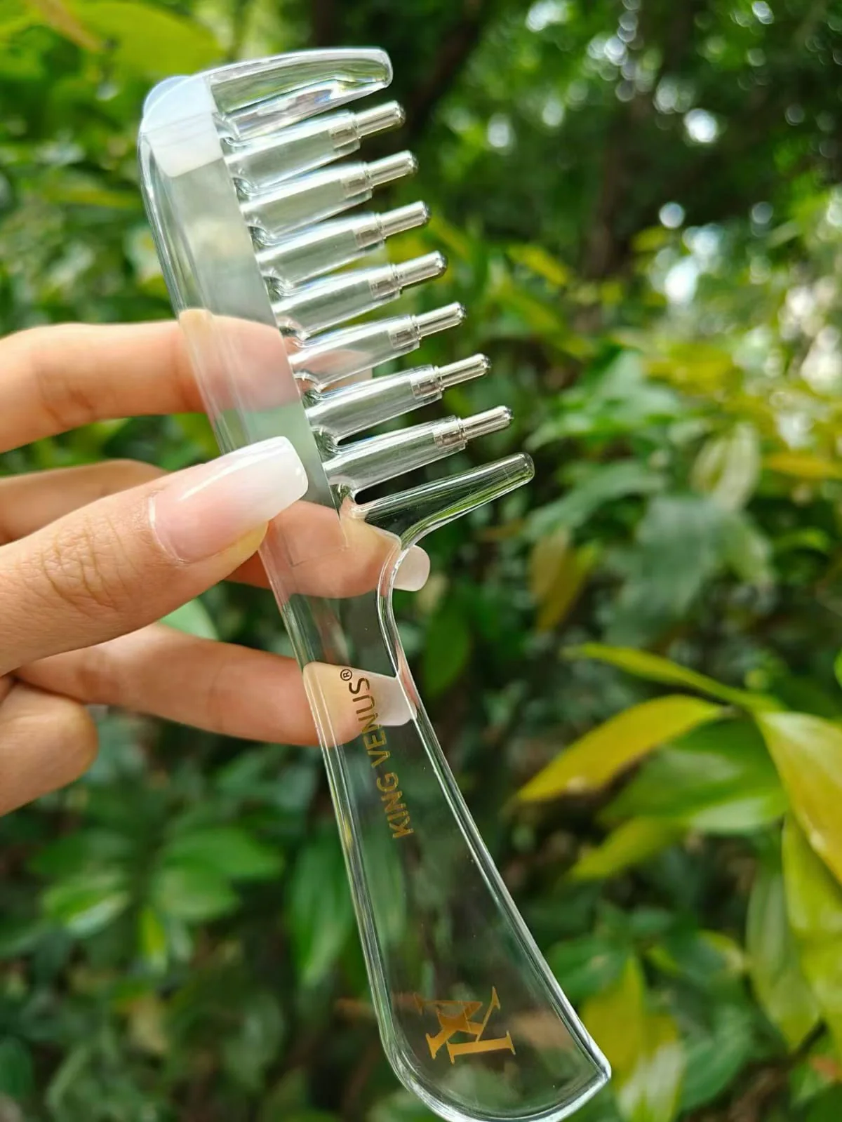 Scalp & Hair Oil Applicator with Massager Roller Ball