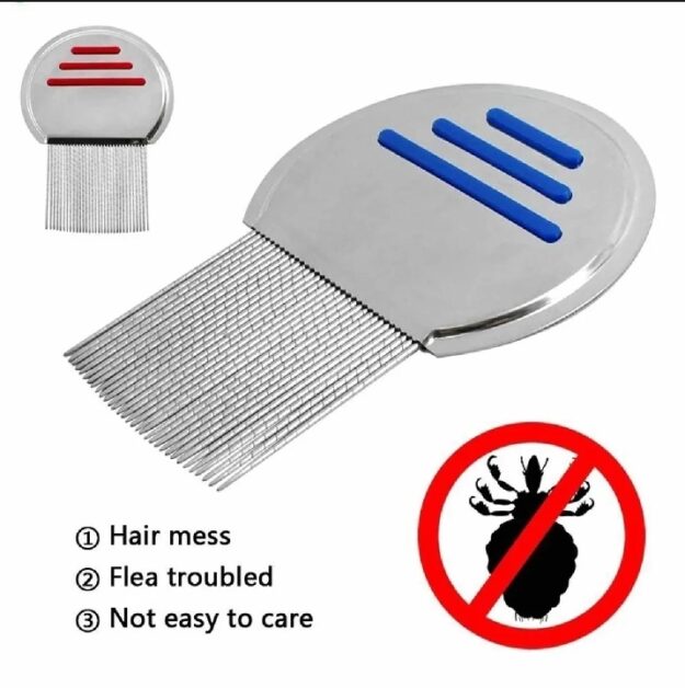 Stainless Steel Lice Comb | উকুন ও খুশকি দূর করার ফাই