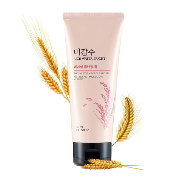 The Face Shop Rice Water Bright Foaming Cleanser – 150ml