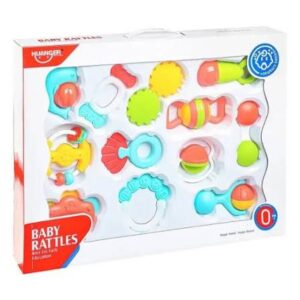Baby Rattle Set – 1 Box Colorful Toy Collection