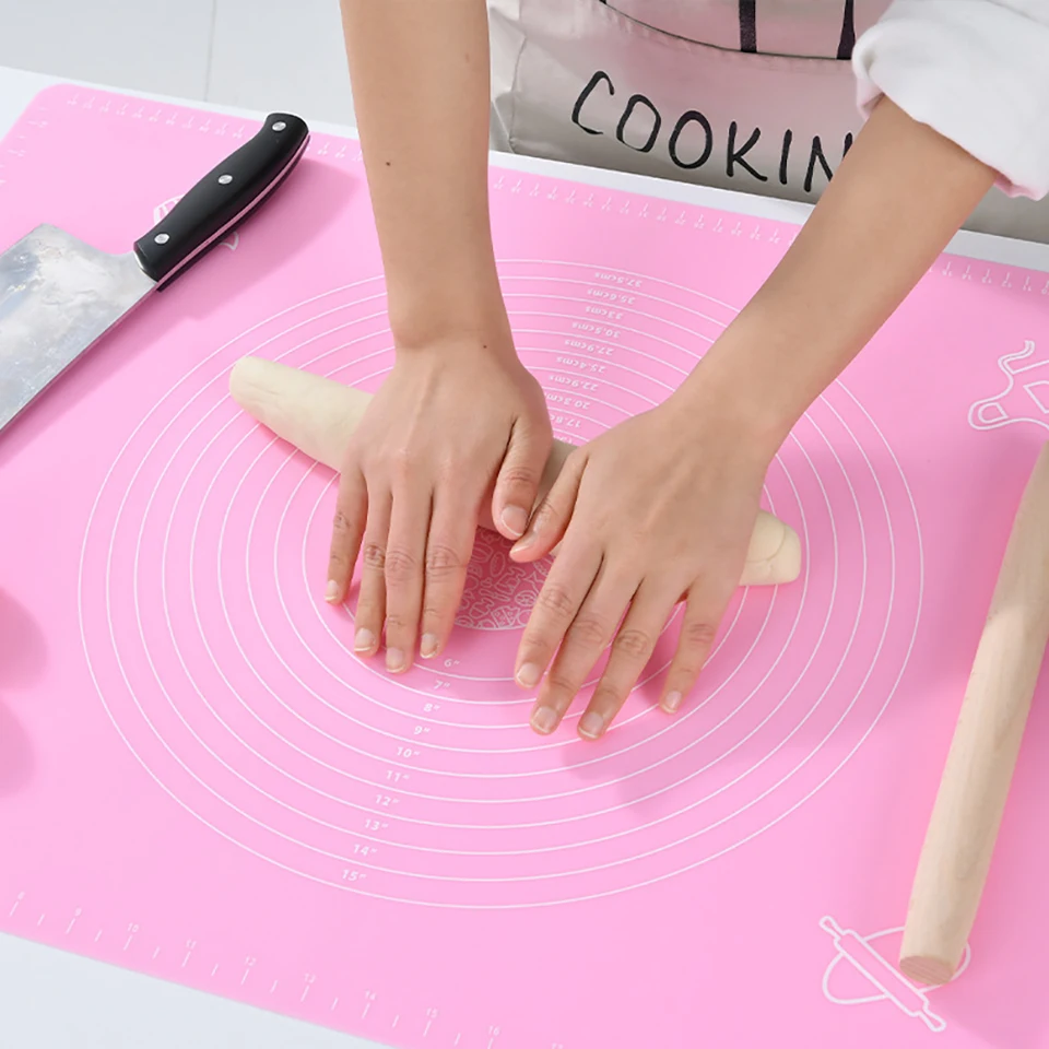 Silicone Mat with Measurements For Baking Mat, Dough Pad with Scales Sugar craft, Fondant