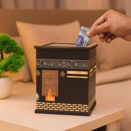 Kaba Umrah Saving Bank Box
