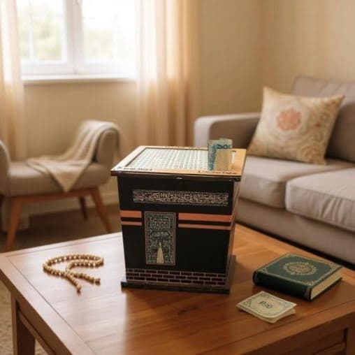 Kaba Umrah Saving Bank Box
