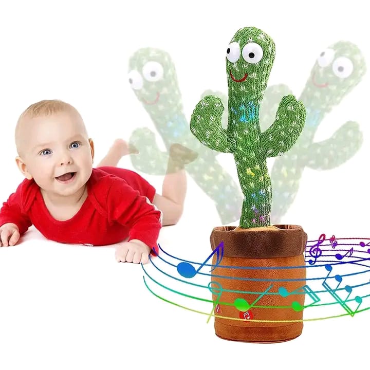 🌵🎶 Talking & Dancing Cactus Toy – বাচ্চাদের নতুন প্রিয় বন্ধু! 🎶🌵
