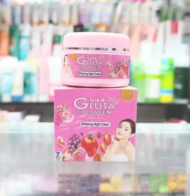 Gluta Collagen Whitening Night Cream – Body Cream