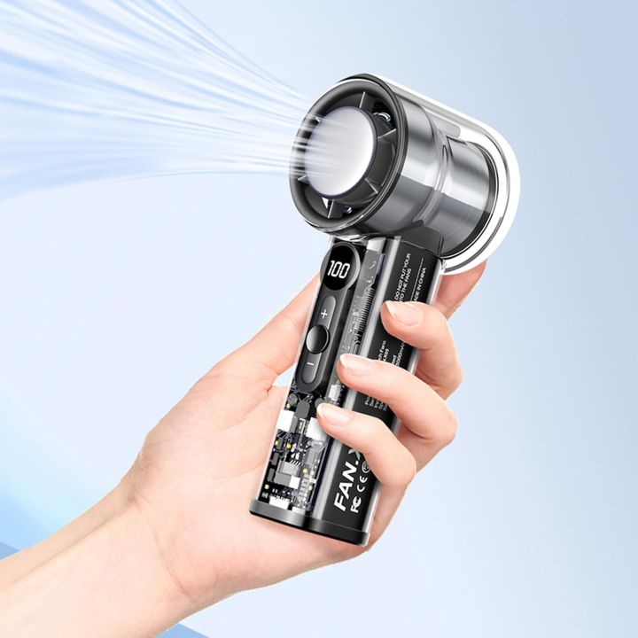 X05 Handheld High-Speed Cooling Fan 3000mAh Battery