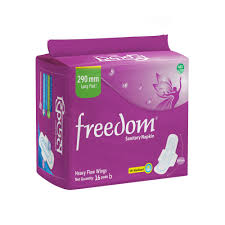 Freedom Sanitary Napkin Heavy Flow 16pads