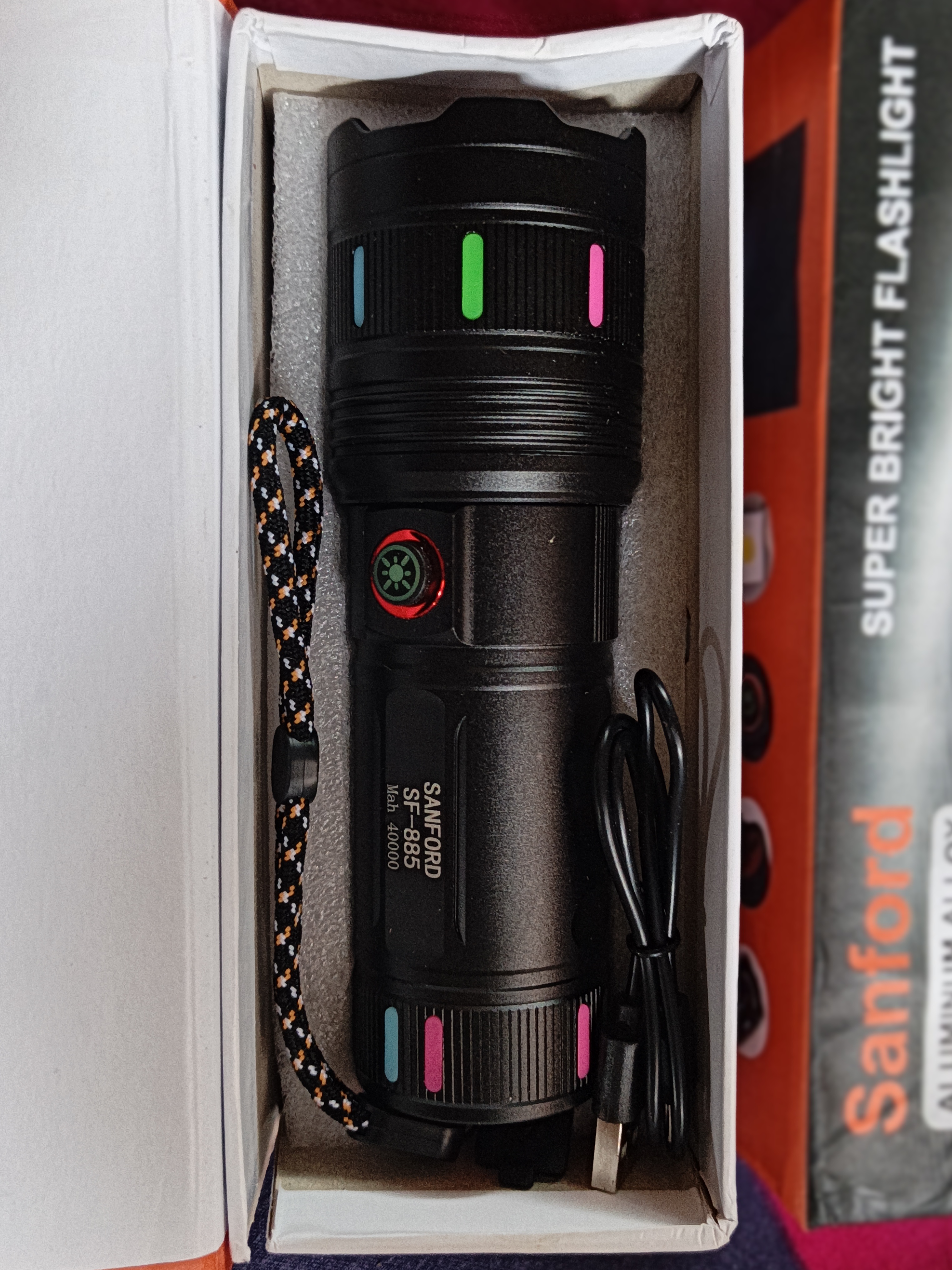 Sanford 40000mAh Rechargeable LED