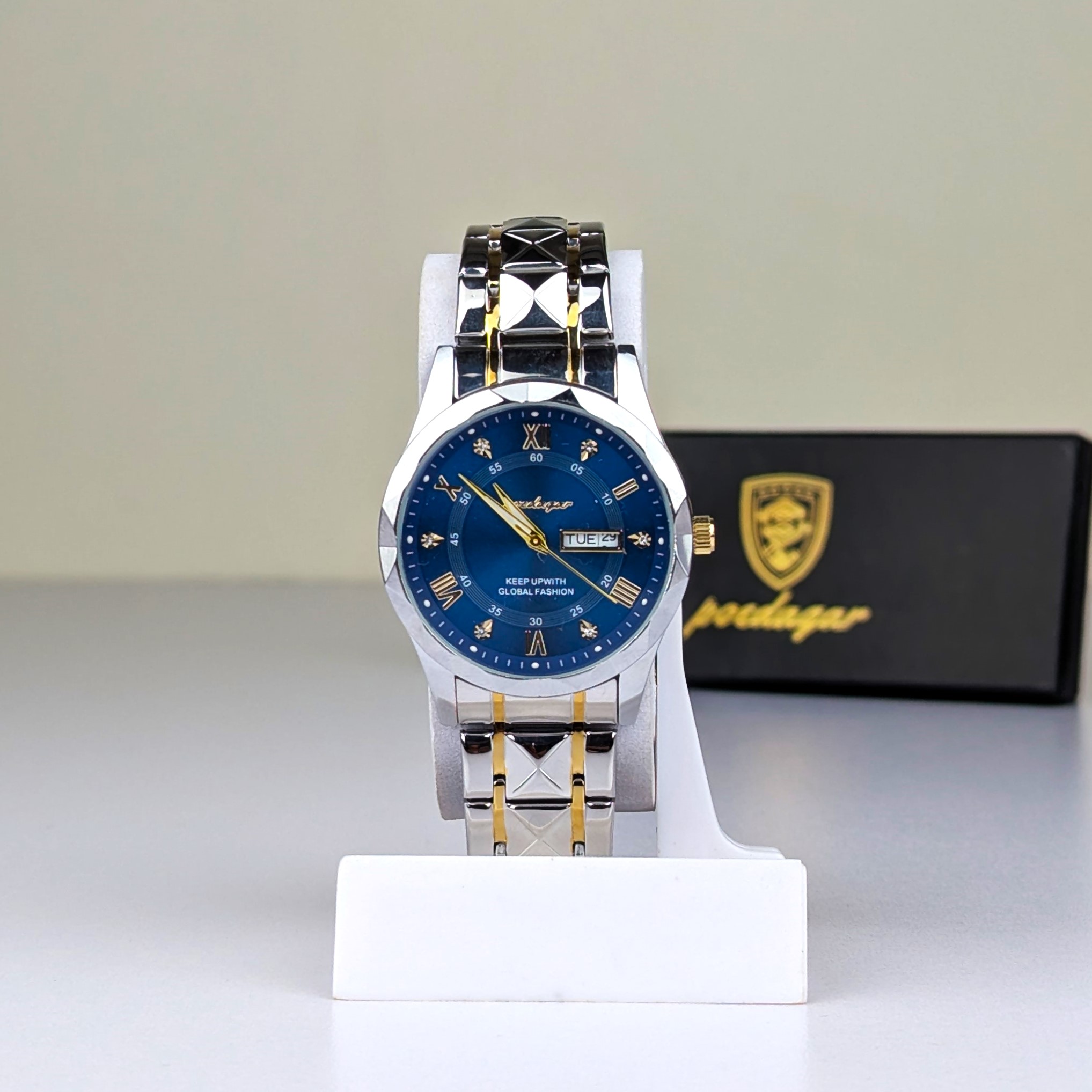 Poedagar Luxury Couple Watch