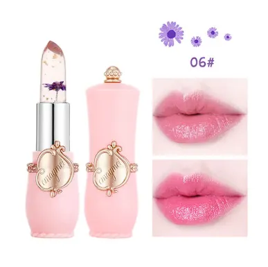 Emaymei jelly crystal flower lipstick
