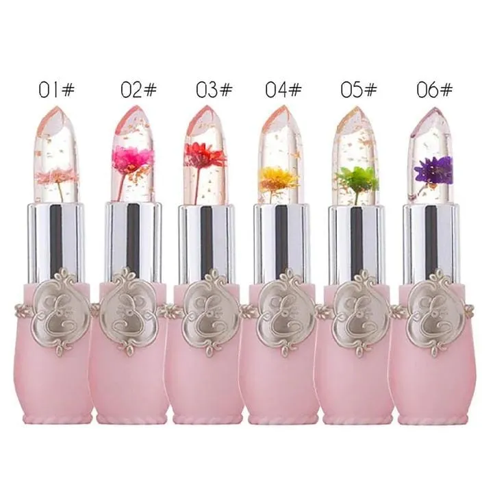 Emaymei jelly crystal flower lipstick