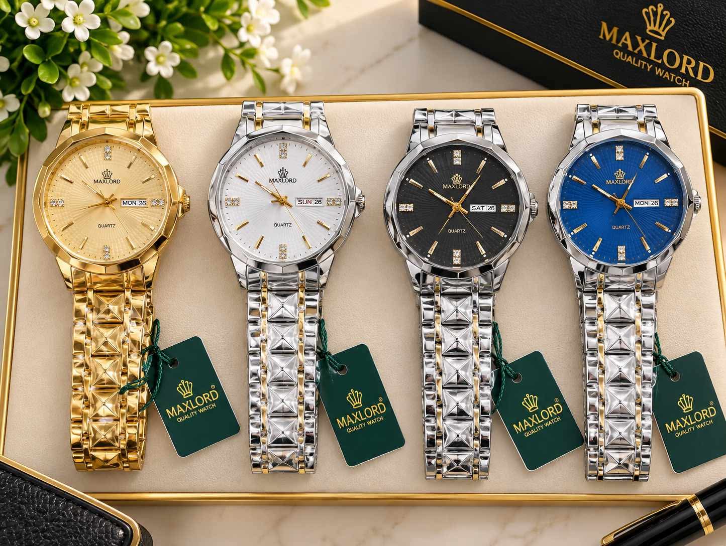 ছেলেদের স্টাইলিশ ও আকর্ষণীয় হাতঘড়ি Men's watch