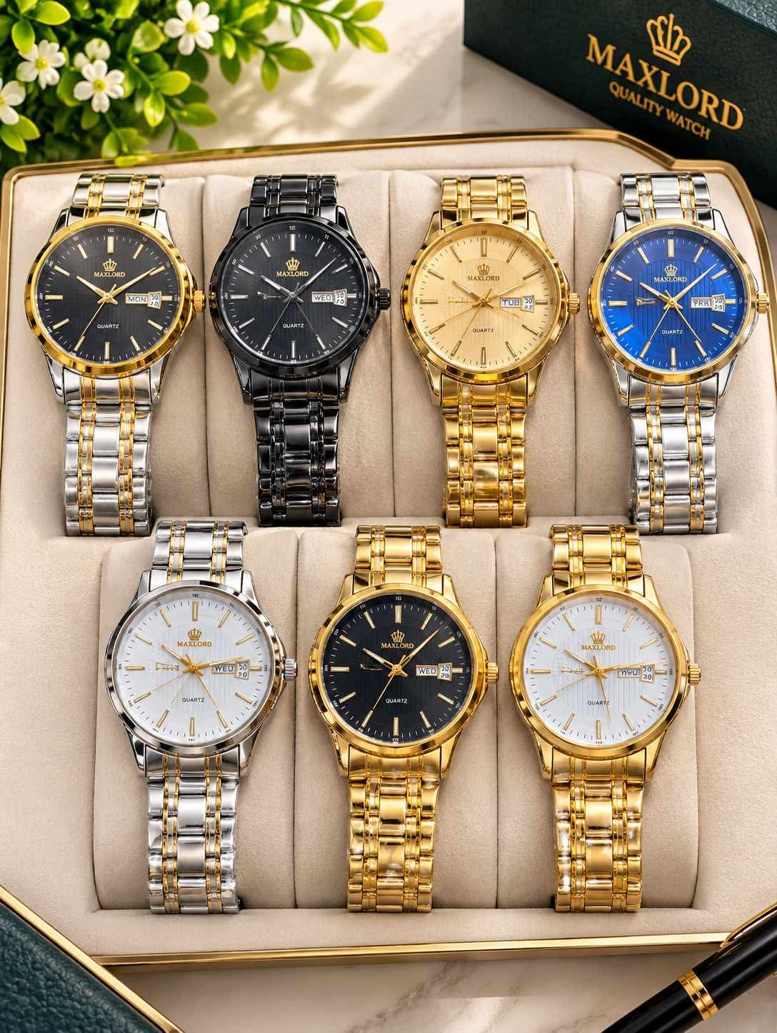 ছেলেদের স্টাইলিশ ও আকর্ষণীয় হাতঘড়ি Men's watch