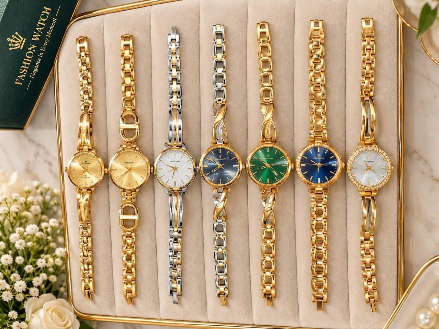 Indian Sona Ladies Chain Ladies Watch
